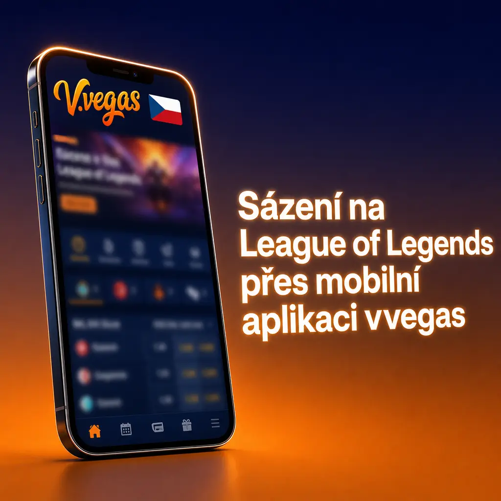 Mobilní aplikace vvegas pro sázení na League of Legends – stažení, přihlášení, vklad a výběr sázkových trhů
