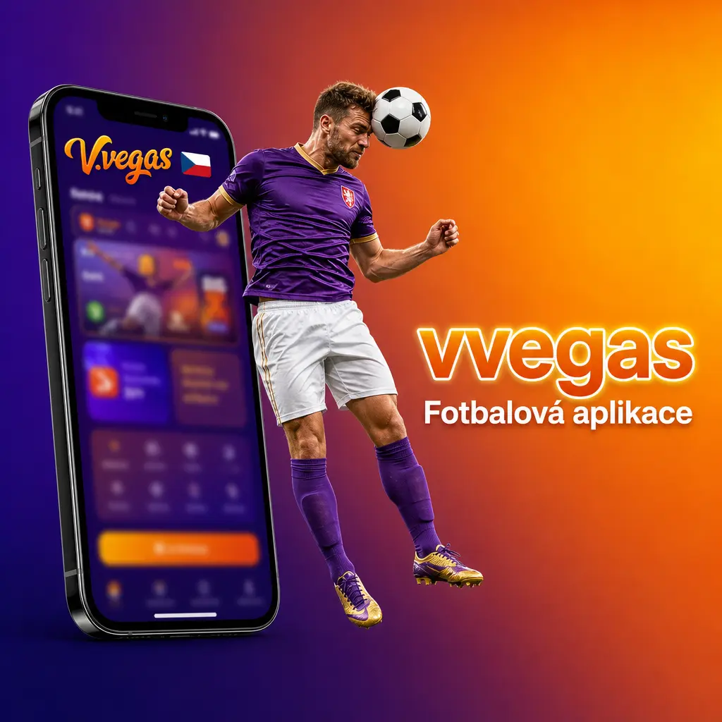Mobilní aplikace vvegas pro Android a iOS se živými kurzy a sázením na fotbal v reálném čase