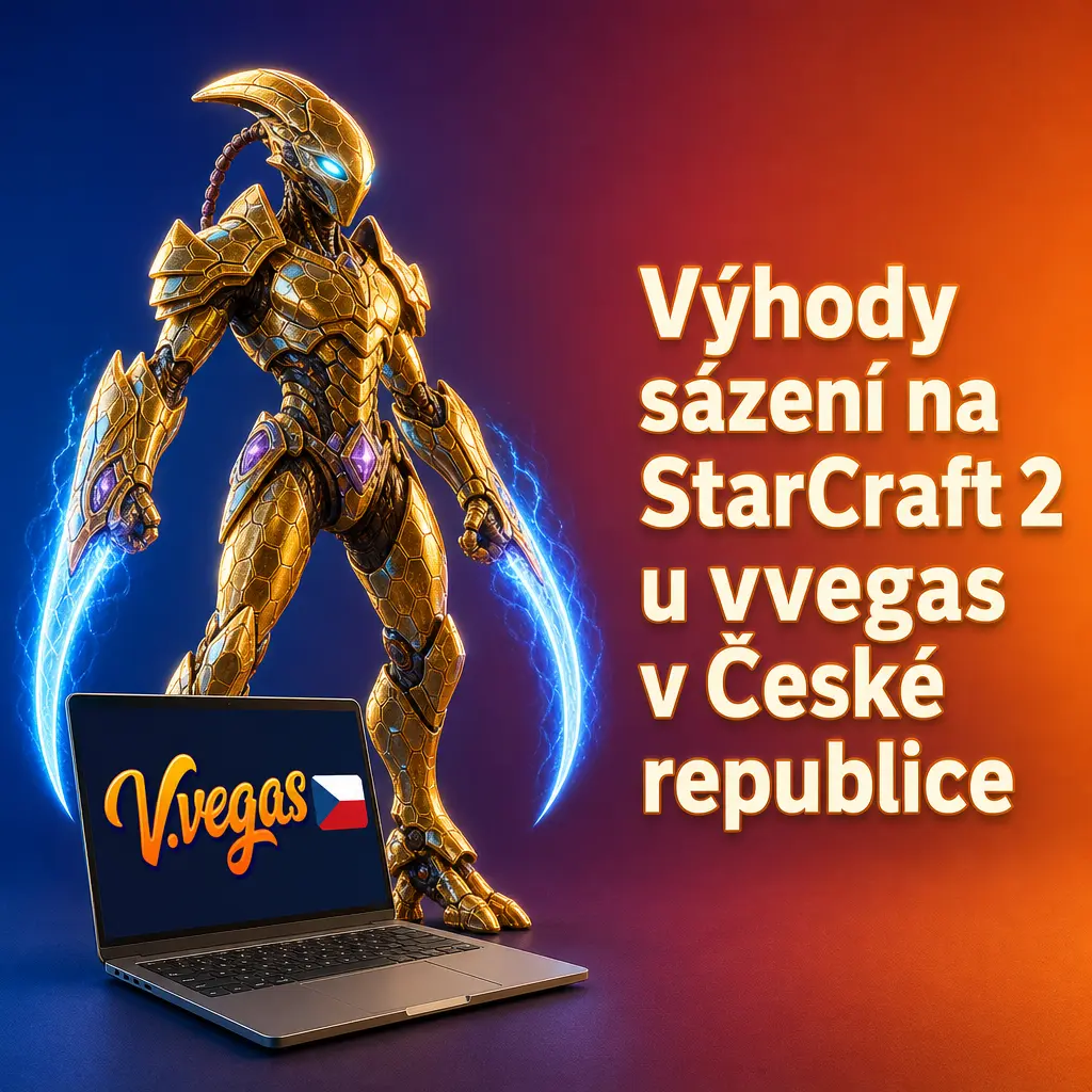 Sázení na StarCraft 2 u vvegas v ČR: bonus 1 500 EUR, lokální platby, podpora 24/7 a mobilní aplikace